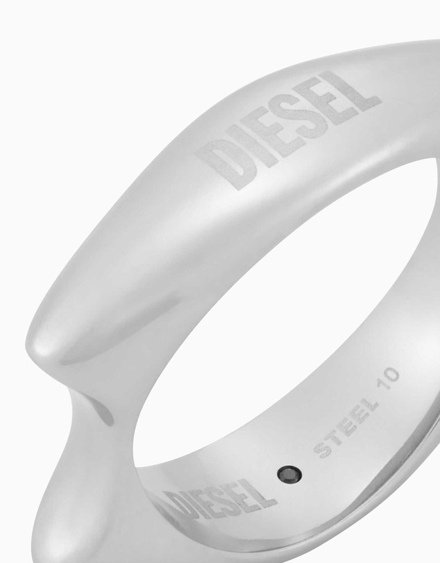 Diesel - Metamorph Silver Tone Ring