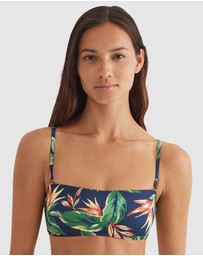 Polo Ralph Lauren - Tropical Strapless Bandeau Bikini Top