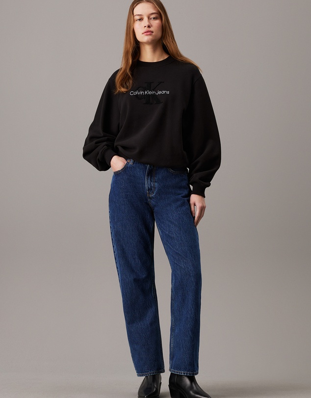 Calvin Klein Jeans - Relaxed Chenille Monogram Sweatshirt