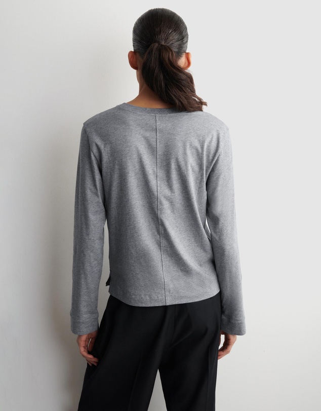 COS - Cotton Long-Sleeved T-Shirt
