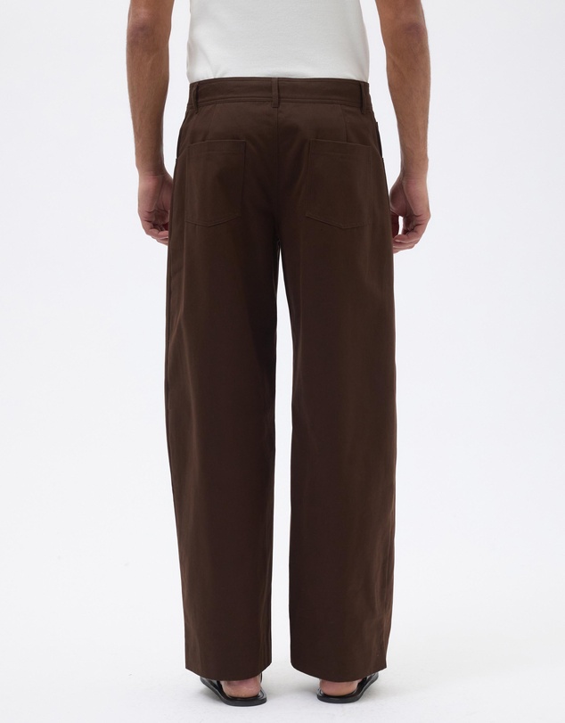AERE - Cotton Twill Wide Trousers