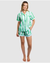 Sant And Abel - Women's Drawbertson Wild Stripes Short PJ Set