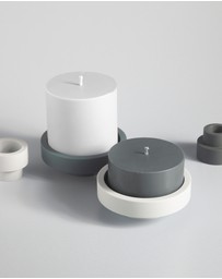 porter green - flipp sml silicone unbreakable candle holder set
