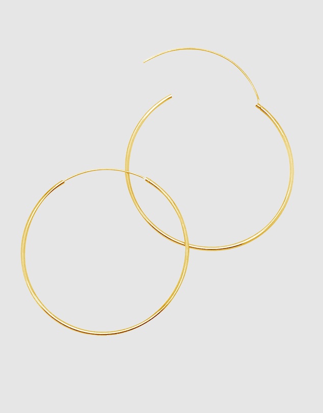 Ichu - Fine Gold Hoops