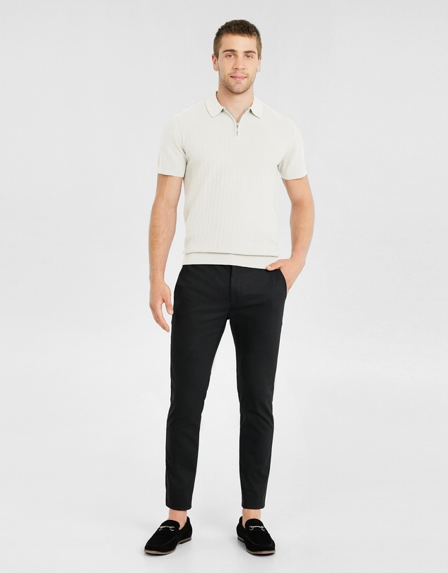 Tarocash - Darius Zip Knit Polo