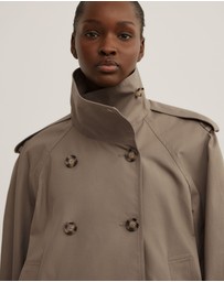 Witchery - Funnel Neck Trench Coat