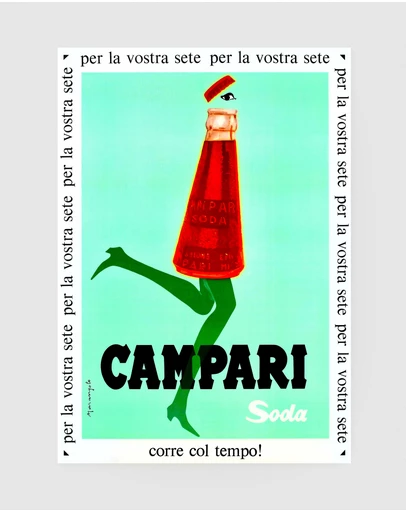 Inka Arthouse - Campari Vintage Art Print