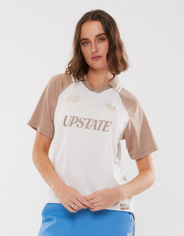 Upstate - Soccer Jersey - Sand Dunes / Mocha