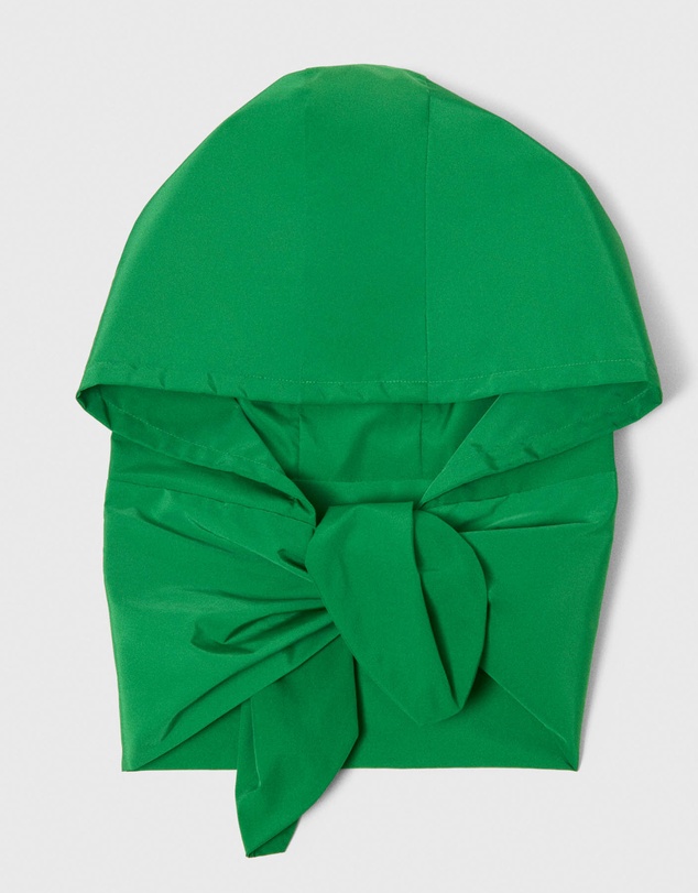 Maje - Tie-up waterproof hood
