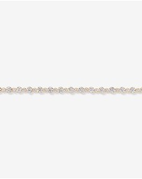 Michael Hill - Cubic Zirconia Alternating Tennis Bracelet in 18kt Gold Vermeil