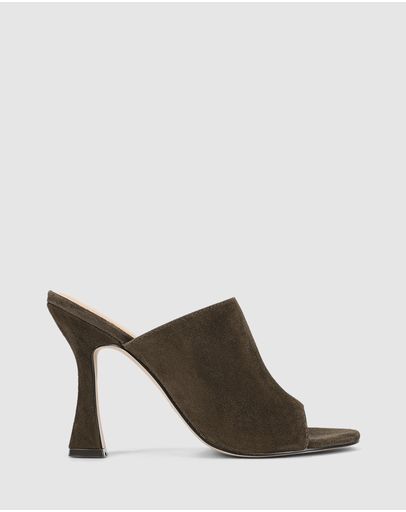 Chocolate Brown Suede