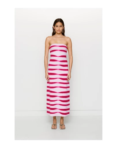 The Wolf Gang - Kazia Maxi Dress - Plum