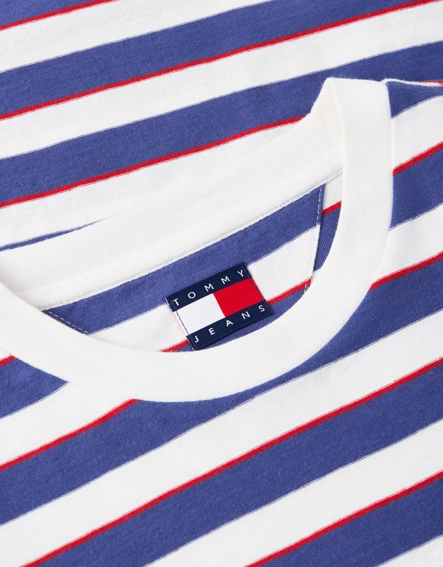 Tommy Jeans - Regular Essential Stripe SS Tee