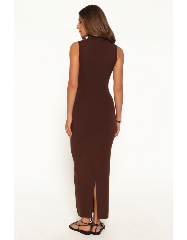 Petal & Pup - Bradfield Midi Dress - Brown