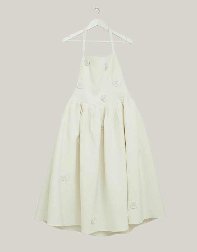 Revibe - Repaired BY JOHNNY. Anita Spot Halter Dress - AU 12