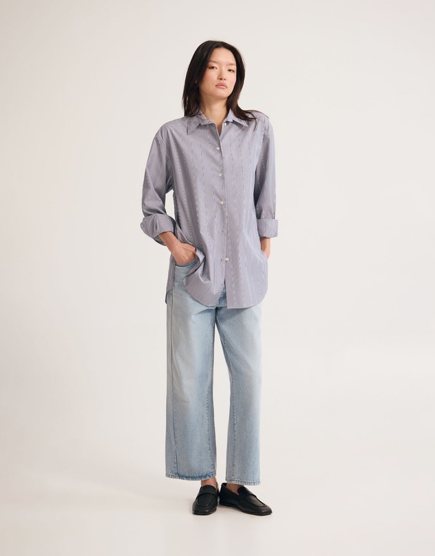 Oxford - Hailey Stripe Oversized Shirt
