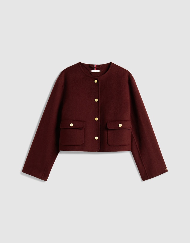 Tommy Hilfiger - Double-Faced Wool Blend Jacket