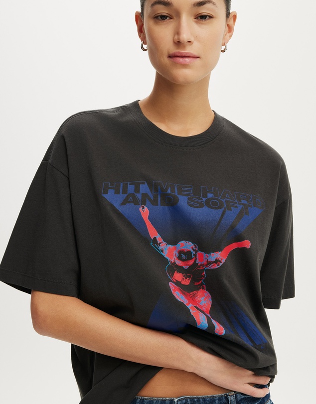 Cotton On - The Lcn Music Boxy Graphic Tee