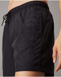 Calvin Klein - Logo Embroidery Medium Drawstring Swim Shorts