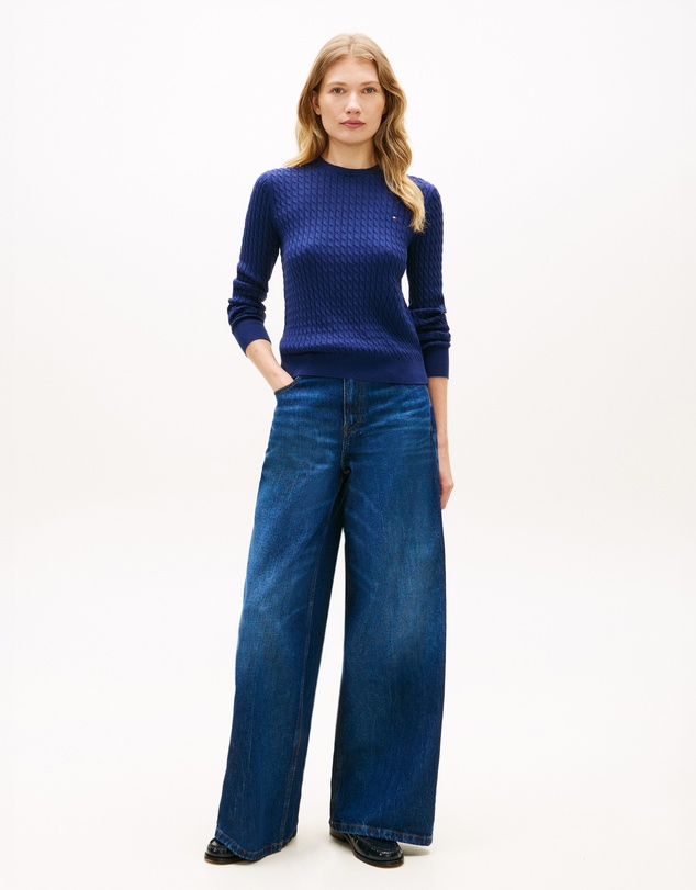 Tommy Hilfiger - Fine Gauge Cable Knit Jumper