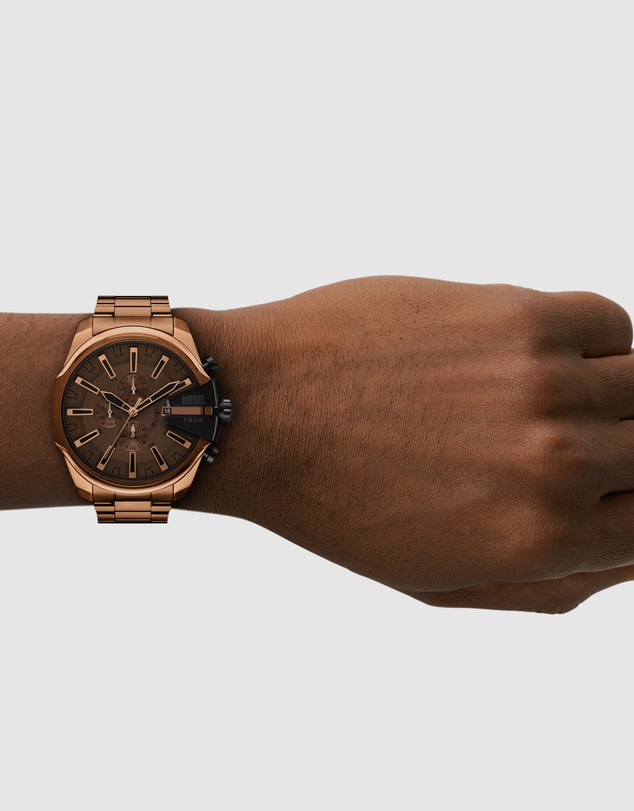 Diesel - Mega Chief Slim Brown Chronograph Watch
