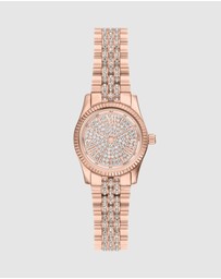 Michael Kors - Lexington Rose Gold Analogue Watch