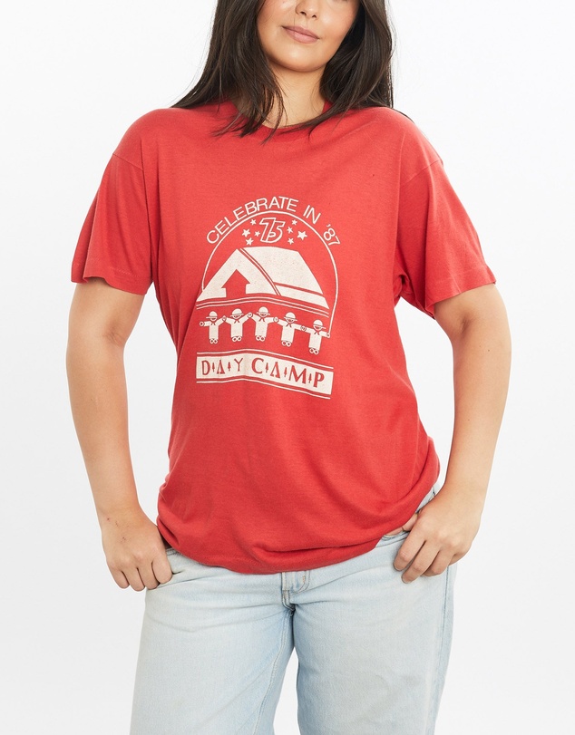Vintage by The Real Deal - Pre Loved - Vintage 1987 Day Camp Tee