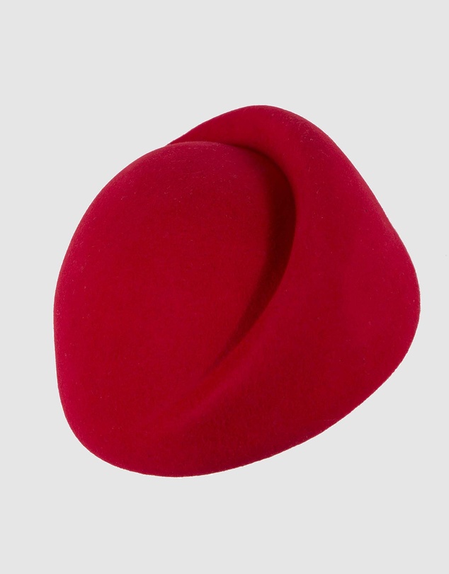 Max Alexander - Winter Red Felt Designer Hat