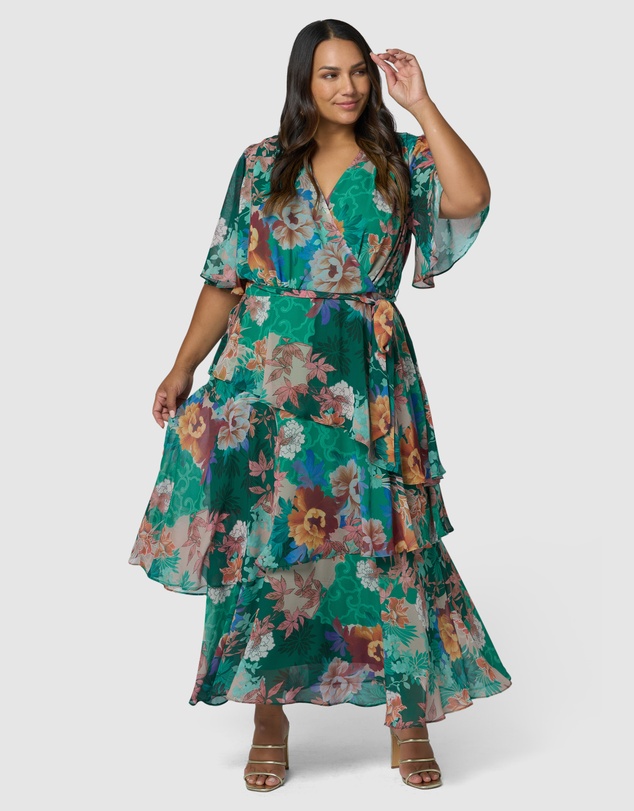 Pink Dusk by Curve Project - Hypnotic Maxi Dress