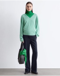 & Other Stories - Square-Toe Leather Loafers