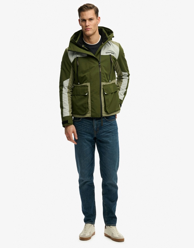 Superdry - Hooded Colour Block Slim Fit Windbreaker
