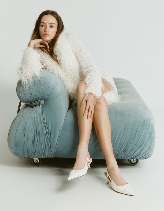 Verali - Lucius Slingback Kitten Heels
