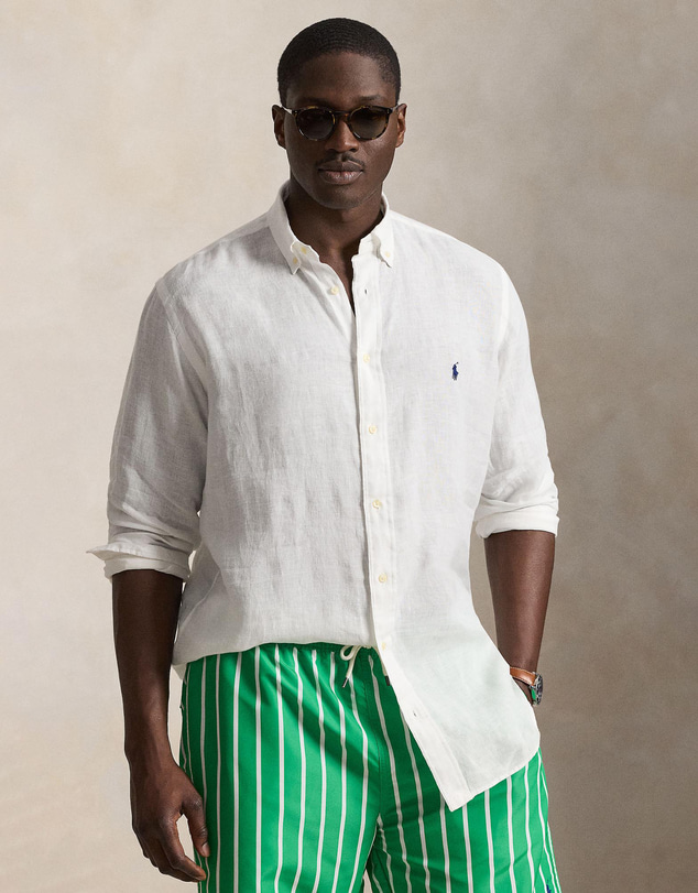 Polo Ralph Lauren - Big & Tall - Linen Shirt ICONIC EXCLUSIVE