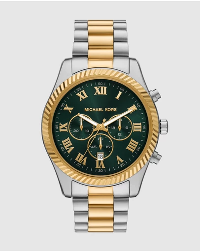 Michael Kors - Lexington Two Tone Chronograph Watch