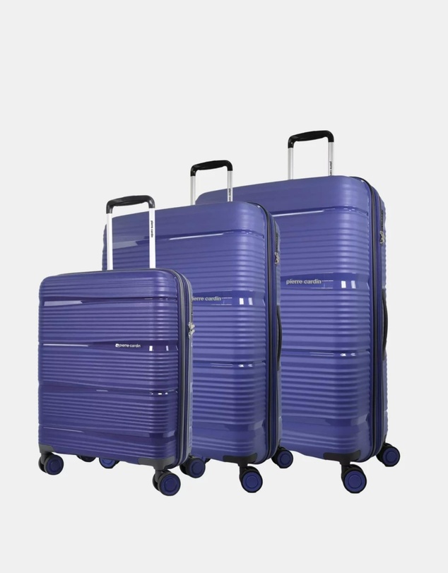 Pierre Cardin - Pierre Cardin Normandy 3-Piece Set Hard Shell Suitcase