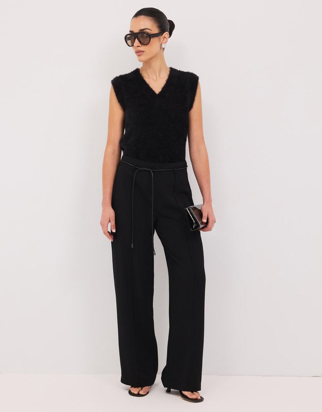 Calli - Mila High Waisted Crepe Pants