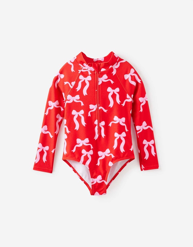 Cotton On Kids - Long Sleeve One Piece Swimsuit