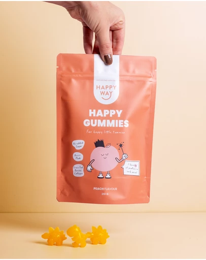 Happy Way - Peach Flavour Happy Gummies Mix
