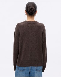 Minima Esenciales - Lorin Wool Cashmere V Neck