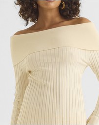 Zerafima - Grasslands Off The Shoulder Top