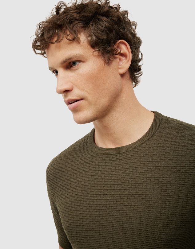 Politix - Frank Textured Short Sleeve Knit