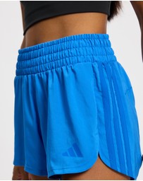 adidas Performance - Pacer Workout Woven High Rise 3 Inch Shorts