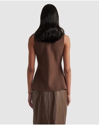 Decjuba - Maddie Longline Knit Vest