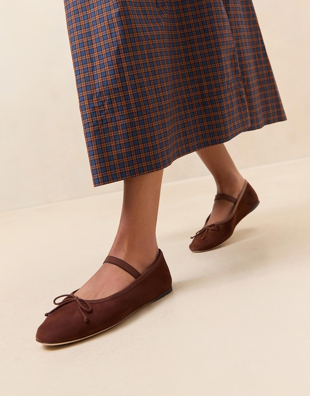 Loeffler Randall - Leonie Soft Ballet Flats Suede