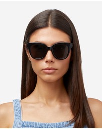Hawkers Co - HAWKERS - Polarized Black AUDREY RAW Sunglasses for Men and Women UV400