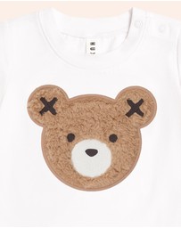Huxbaby - Furry Huxbear Tee - Babies-Kids
