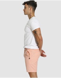 Mosmann - Brando Chino Shorts - Coral