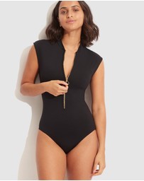 Seafolly - Zip Front One Piece