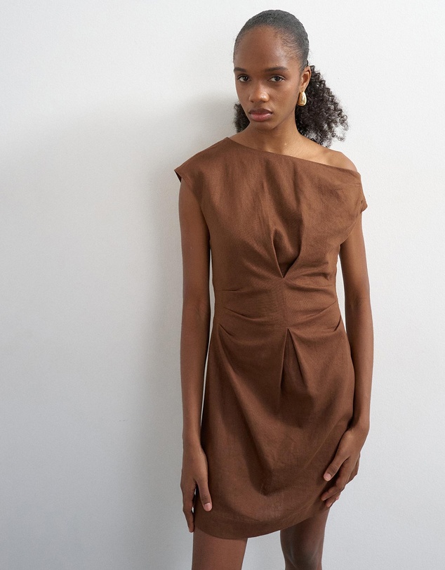 TOPSHOP - Cari Off Shoulder Mini Dress