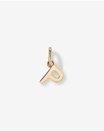 Michael Hill - Letter P Initial Pendant in 10kt Yellow Gold